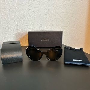 Brand new! PRADA BLACK SUNGLASSES